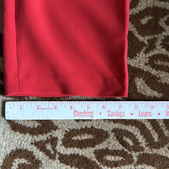 NWT J. Jill pants trousers Womens 12P Stretch Flat front Office Career Sangria - Picture 10 of 10